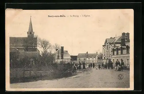 AK Sury-aux-Bois, Le Bourg. - L`Eglise