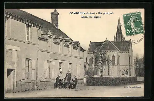 AK Combreux, Rue principale, Abside de l`Eglise