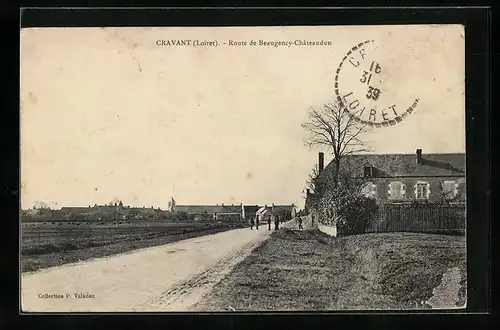 AK Cravant, Route de Beaugency-Chateaudun