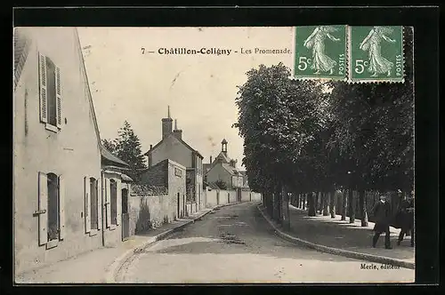 AK Chatillon-Coligny, Les Promenade