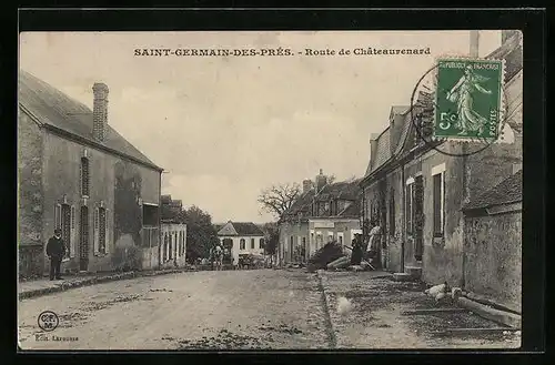 AK Saint-Germain-Des-Pres, Route de Chateaurenard