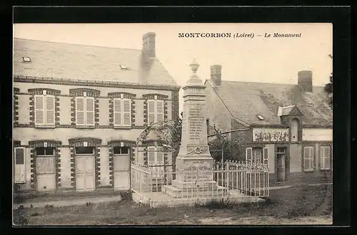 AK Montcorbon, Le Monument