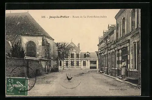 AK Jouy-le-Potier, Route de la Ferte-Saint-Aubin
