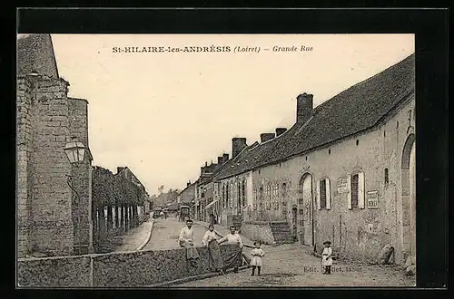 AK St-Hilaire-les-Andrésis, Grande Rue