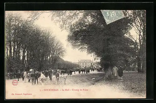 AK Courtenay, Le Mail - Champ de Foire