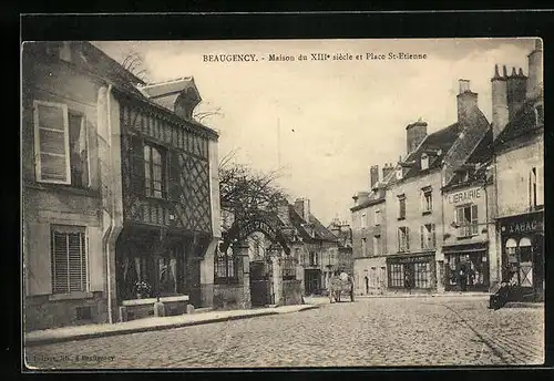 AK Beaugency, Place St-Etienne