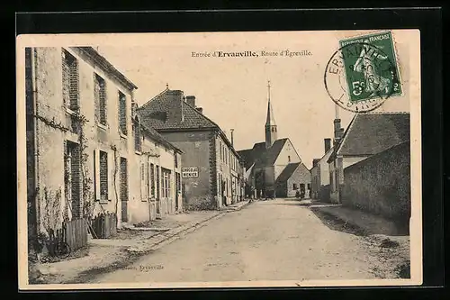 AK Ervauville, L`Entrée, Route d`Égreville