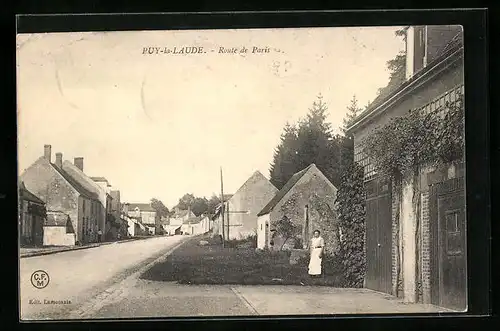 AK Puy-la-Laude, Route de Paris