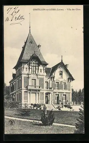 AK Chatillon-sur-Loire, Villa des Côtes