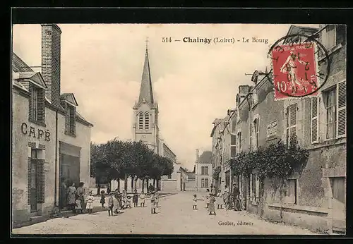 AK Chaingy, Le Bourg