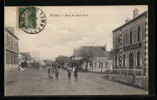 AK Vésine, Place du Rond-Point