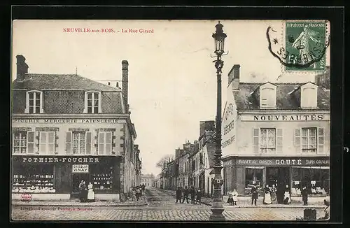 AK Neuville-aux-Bois, Ls Rue Girard