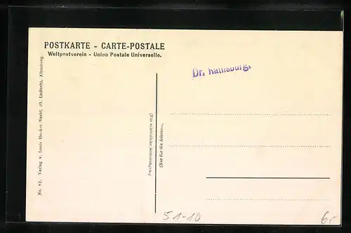 AK Altenburger Hochzeitsgäste in Trachten mit Hauben