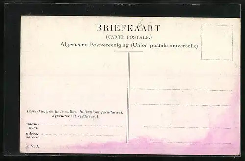 Künstler-AK Johan Georg Gerstenhauer: Alte Frau besucht Mann mit kleinem Mädchen auf dem Schoss