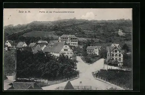 AK Sulz a.N., Partie an der Freudenstädterstrasse