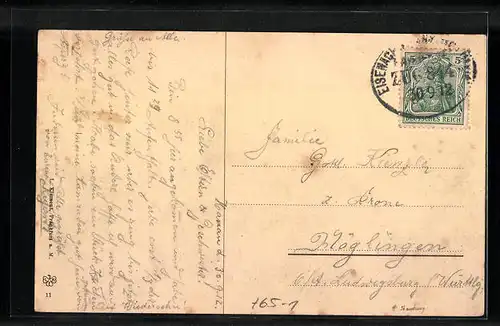 AK Hanau, Ostbahnhof und Gleisanlage