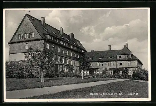 AK Schneeberg i. Sa., Heilstätte Rosenhof