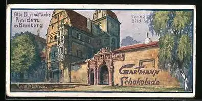 Sammelbild Gartmann Schokolade, Baustile, Renaissance