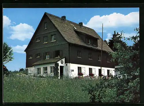 AK Geroda, Würzburger Karl Straub Haus am Farnsberg