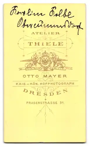 Fotografie Otto Mayer, Dresden, Pragerstrasse 31, Oma und Enkel in feinen Kleidern