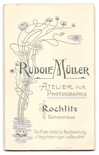 Fotografie Rudolf Müller, Rochlitz, Gärtnerstrasse, Junge edle Frau mit dunklem Teint