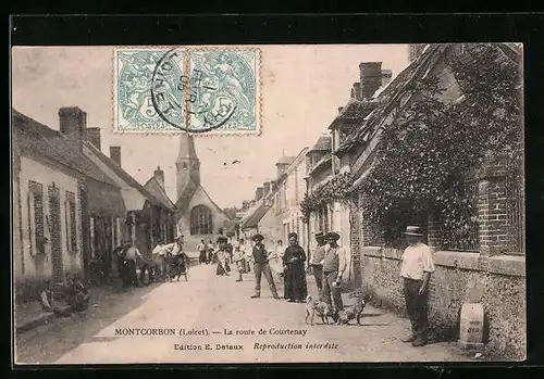 AK Montcorbon, La Route de Courtenay