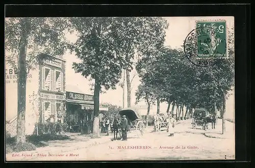 AK Malesherbes, Avenue de la Gare