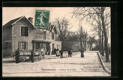 AK Malesherbes, Avenue de la Gare