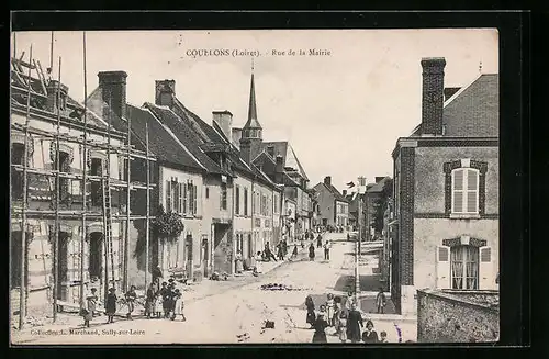 AK Coullons, Rue de la Mairie