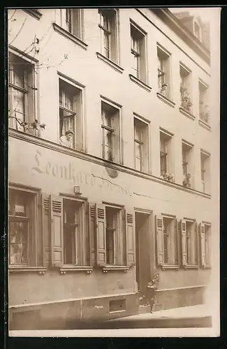 Foto-AK Nürnberg, Maurermeister Leonhard Hösch