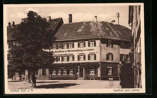 AK Sulz a. N., Gasthaus zum Lamm