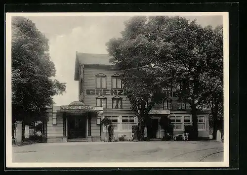 AK Hamburg-Hoheluft, Gasthof Grenzhaus Hoheluft von W. Wurzbach