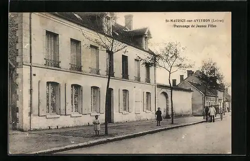 AK Saint-Maurice-sur-Aveyron, Patronage de Jeunes Filles