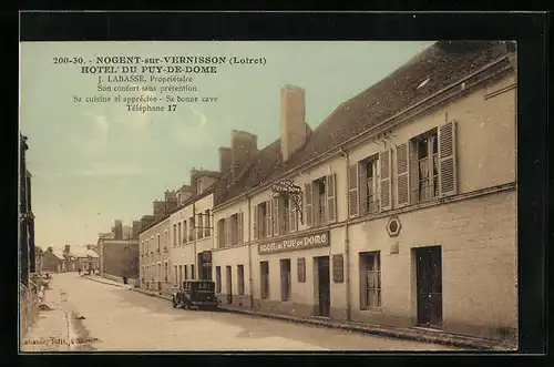 AK Nogent-sur-Vernisson, Hotel du Puy-de-Dome