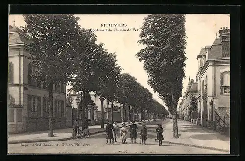 AK Pithiviers, Boulevard du Chemin de Fer