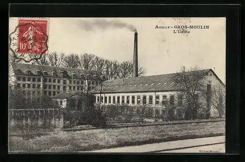 AK Amilly-Gros-Moulin, L`Usine