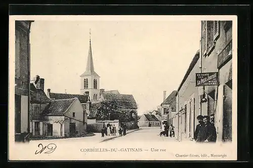AK Corbeilles-du-Gatinais, Une rue, Le petit Journal