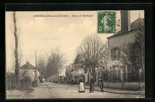 AK Corbeilles-du-Gatinais, Route de Montargis