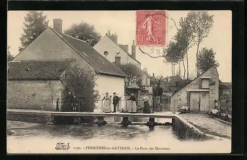 AK Ferrières-en-Gatinais, Le Pont des Martinets