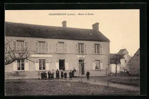 AK Grangermont, Mairie et Ecoles
