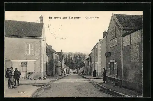 AK Briarres-sur-Essonne, Grande Rue
