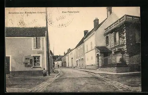 AK Briarres-sur-Essonnes, Rue Principale