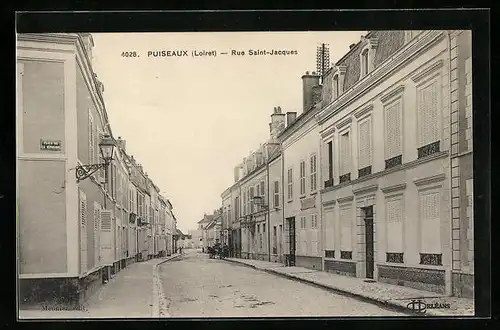 AK Puiseaux, Rue Saint-Jacques
