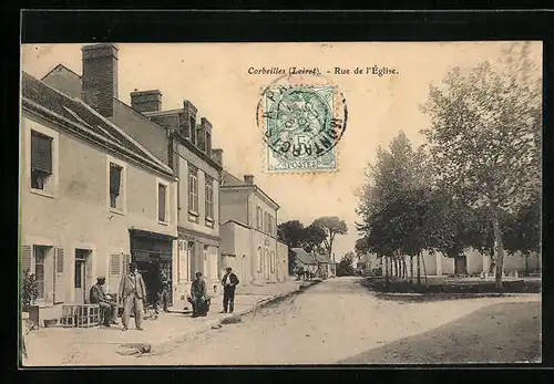 AK Corbeilles, Rue de l'Église