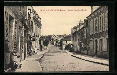 AK Chatillon-Coligny, Grande Rue