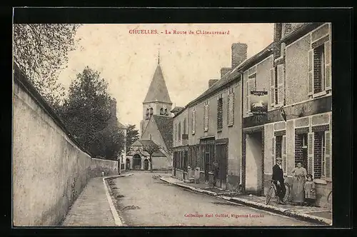 AK Chuelles, La Route de Châteaurenard