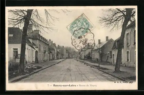 AK Bonny-sur-Loire, Route de Neuvy