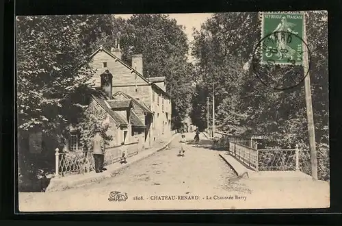 AK Chateau-Renard, La Chaussée Berry