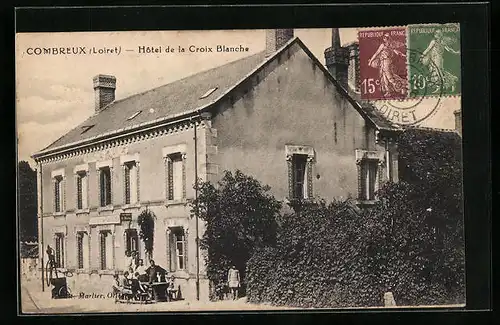 AK Combreux, Hotel de la Croix Blanche