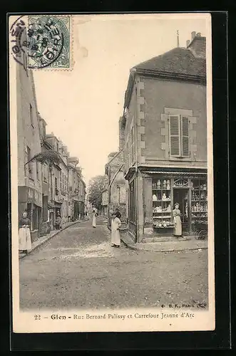 AK Gien, Rue Bernard Palissy et Carrefour Jeanne d`Arc